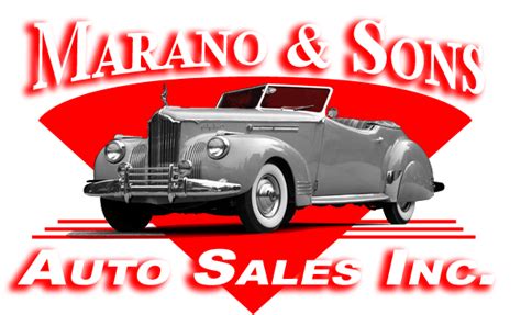 Marano and sons - Marano & Sons Auto Sales - 137 Cars for Sale. 150 South Avenue Garwood, NJ 07027 Map & directions. http://www.maranosonsauto.com. Sales: (908) 888-9852. Today 9:00 …